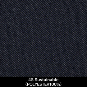 日本製】【パターンオーダー】ワイシャツ・ドレスシャツ/ブルー/80番双