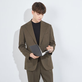 【RBC】【秋冬】2釦ジャケット/カーキ/パッチポケット