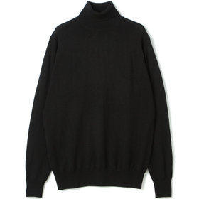 RBC】【秋冬】Vネックニットセーター/ブラック/ZEGNA BARUFFA/マシン