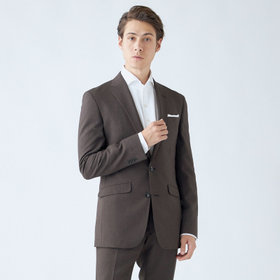 TRABALDO TOGNA 毛100% スーツ 裾上げ済ダブル イタリア製生地 ≪半額