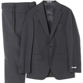 CLASSICO TAPERED】【年間】2釦シングルスーツ 1タック/グレー