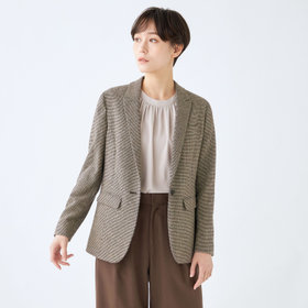 ツーピース ジャケット ストレートパンツ ピークドラペル 上品 ツーピース ピークドラペルジャケット ストレートパンツ 上品