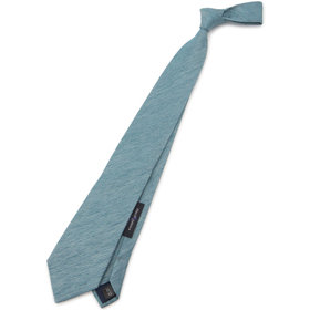 SL】ウールソリッドネクタイ 8.5cm幅/グレー/LASSIERE MILLS LTD