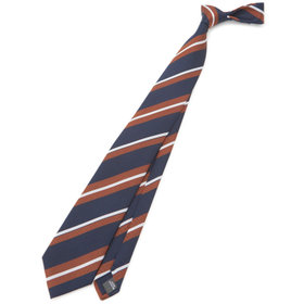 発送在庫あり】【SILVER LINE】シルクストライプネクタイ 8.0cm幅