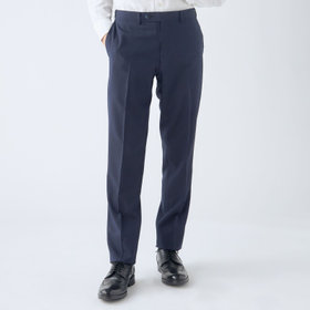 SLIM TAPERED】【年間】0タックテーパードパンツ/ダークグレー SLIM TAPERED】【年間】0タックテーパードパンツ/ダークグレー