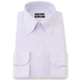 発送在庫あり】【BLACK LINE】ホリゾンタルワイドワイシャツ/ブルー