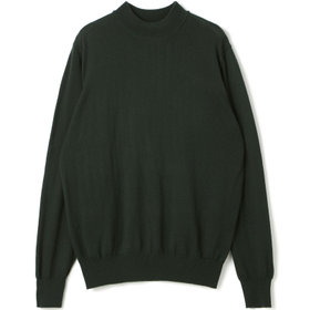 RBC】【秋冬】ウールモックネックニットセーター/パープル/ZEGNA