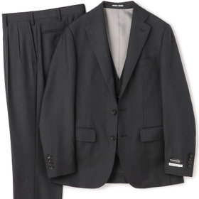 フォンタナ　スリーピース CLASSICO TAPERED】【年間】3釦段返りシングルスリーピース