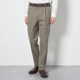 SUIT SELECT ハリスツイード ウールパンツ スラックス WEB限定/OUTLET】【CLASSICO TAPERED】【秋冬】ウールパンツ 2タック