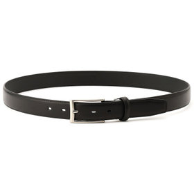 ピンバックルベルト 3.0幅/ブラック(ウエスト91cmまで対応)（BK