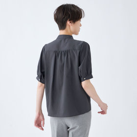 12closet 半袖ブラウス ネイビー 12closet 半袖ブラウス ネイビー