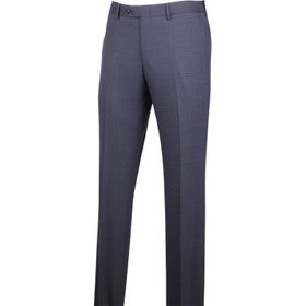 専用　スーツセレクト　タックテーパードパンツ　グレーネイビー２本セット SLIM TAPERED】【春夏】0タックテーパードパンツ/グレー