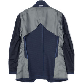 4S CROSS】【年間】セットアップジャケット/ネイビー×ハウンド 4S CROSS】【年間】セットアップジャケット/ネイビー×ハウンド