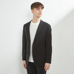 【発送在庫あり】【BLACK LINE】【春夏】2釦シングルジャケット/ブラック