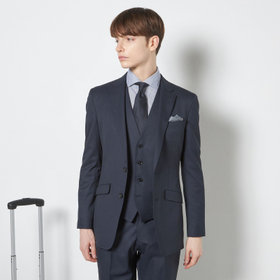 発送在庫あり】【SLIM TAPERED_2】【年間】2釦シングルスリーピース
