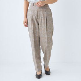 V12 チェックパンツ　サイズL ページュ V12 チェックパンツ サイズL ページュ V12 チェックパンツ サイズL