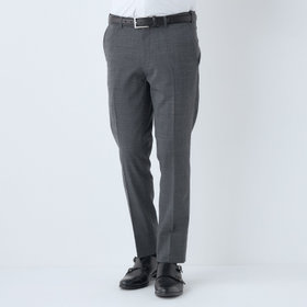 4S CROSS】【春夏】セットアップパンツ 0タック/グレー/ウエストムーブ