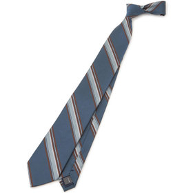 SILVER LINE】シルクストライプネクタイ 8.5cm幅/グリーン×パープル