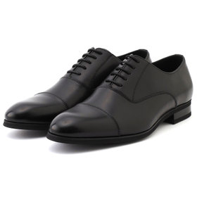 ストレートチップドレスシューズ/ブラック/牛革/セメント製法