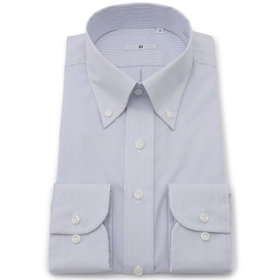 発送在庫あり】【SILVER LINE】【形態安定】ボタンダウンドレス