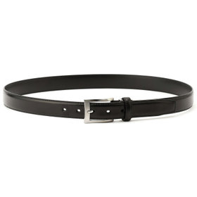 ピンバックルベルト 3.0cm幅/ブラック/MADE IN JAPAN(ウエスト