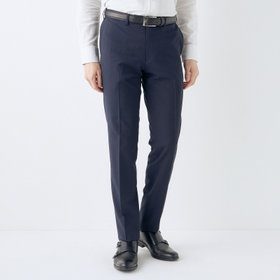 タックテーパードパンツ　濃紺　XS SLIM TAPERED】【春夏】0タックテーパードパンツ/ネイビー