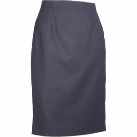 【WEB限定/OUTLET】【RELAX TAPERED】【年間】タイトスカート/ネイビー×ソリッド/ウォッシャブル