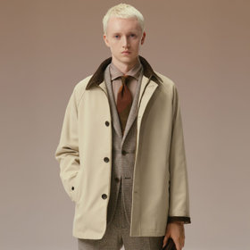 【SL】ショートジャケットコート/ベージュ