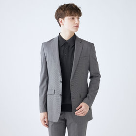 日本初の SLIM TAPERED_2】【年間】2釦シングルリバーシブルスリーピース スーツ
