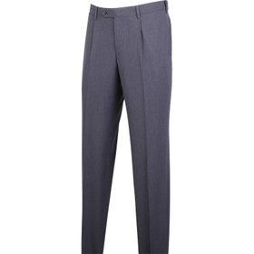 SUAVELE スラックス（春、夏）　ネイビー WEB限定/OUTLET】【CLASSICO TAPERED】【春夏】コットンブレンド