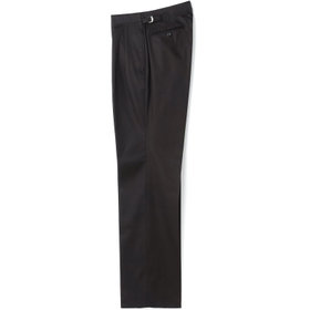カジュアル 黒 コットンパンツ Just Loose】【秋冬】コットンパンツ 2タック/ブラック/VENTILE