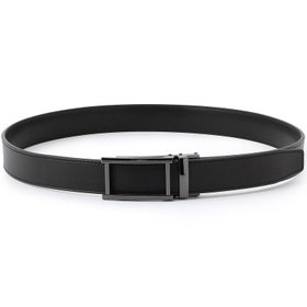 BL】ピンバックルベルト 2.5cm幅/ブラック/LWG認証取得JAPAN LEATHER