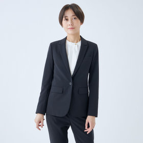 【SL】【年間】1釦ジャケット/ネイビー/ウォッシャブル