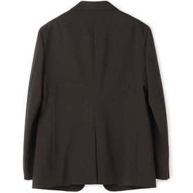 SLIM TAPERED_2】【春夏】2釦シングルスーツ 0タック/ブラウン