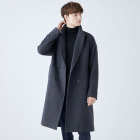 TOGA ブラック ネイビー　チェスターコート TOGA ブラック ネイビー チェスターコート TOGA ブラック ネイビー