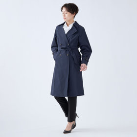 Samantha コート SUIT SELECT×Samantha Thavasa】バックプリーツ トレンチコート