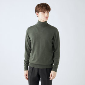SCAPA ライトグレー セーター アンサンブル　美品♡ 長袖ニットアンサンブル レディース 秋 冬 長袖 M L 2点セット