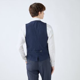 WEB限定/OUTLET】【TRAVEL】【春夏】ジレ(ベスト)/ネイビー（VTMD2050