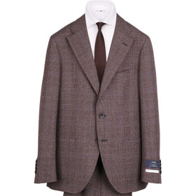 CLASSICO TAPERED】【春夏】3釦段返りシングルスーツ 2タック/サンド