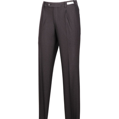 【WEB限定/OUTLET】【CLASSICO TAPERED】【春夏】1タックテーパードパンツ/ブラック/ウエストシャーリング/4S SUSTAINABILITY&ECOLOGY FABRIC