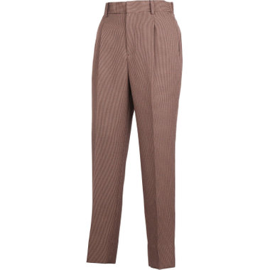 【RELAX TAPERED】【秋冬】1タックテーパードパンツ/ブラウン/ウエストシャーリング/ウォッシャブル