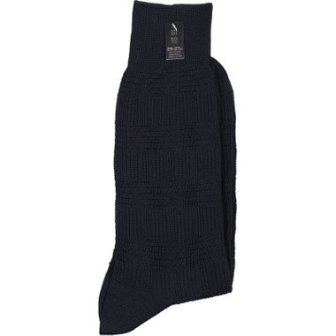 【発送在庫あり】ソックス/ネイビー×シャドーチェック