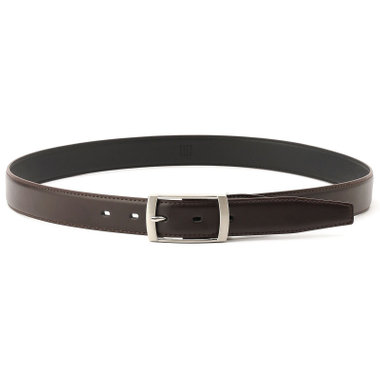 ピンバックルベルト 3.0幅/ダークブラウン(ウエスト91cmまで対応)