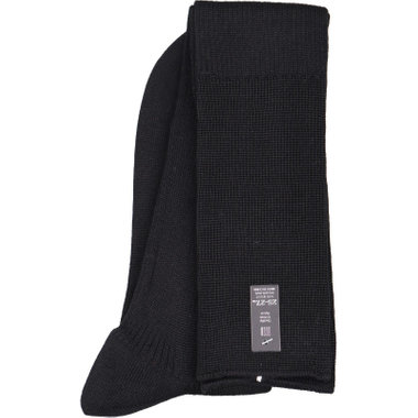 【WEB限定/OUTLET】【発送在庫あり】ソックス/ブラック×リブ/ロングタイプ