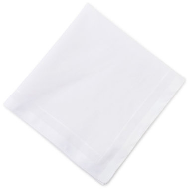 【発送在庫あり】【日本製】ハンカチ/コットン(綿)100%/ホワイト