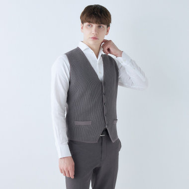 【RBC】【春夏】メッシュジレ/グレー