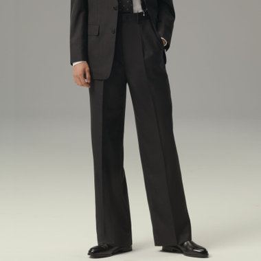 ひとみ SUIT SELECT スーツ パンツ S セットアップ SILVER LINE】【【年間】1釦シングルパンツスーツ/ネイビー