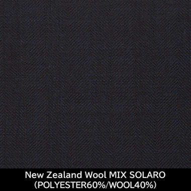 【日本製】【WOMEN'S】【パターンオーダー】【RELAX TAPERED】【秋冬】スーツ/ネイビー×シャドーストライプ/NewZealand Wool MIX SOLARO (POLYESTER60%/WOOL40% )