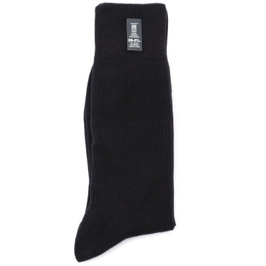 【発送在庫あり】ソックス/ブラック×リブ/（25cm～27cm）