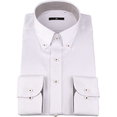 Eton ハウンドトゥースチェック カッターシャツ Eton ハウンドトゥースチェック カッターシャツ Houndstooth